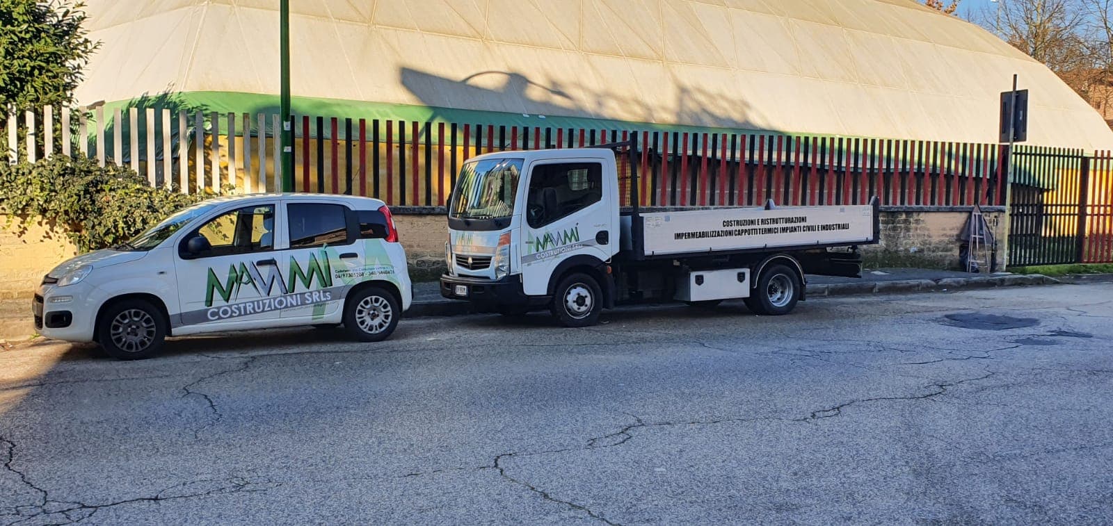 Furgone aziendale Mammì Costruzioni